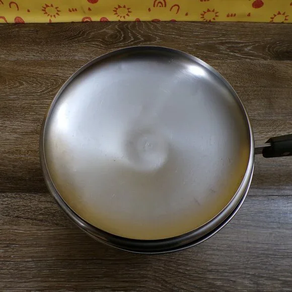 REVERE WARE Vintage 2 Qt Stainless Saucepan Copper Bottom - Picture 9 of 13